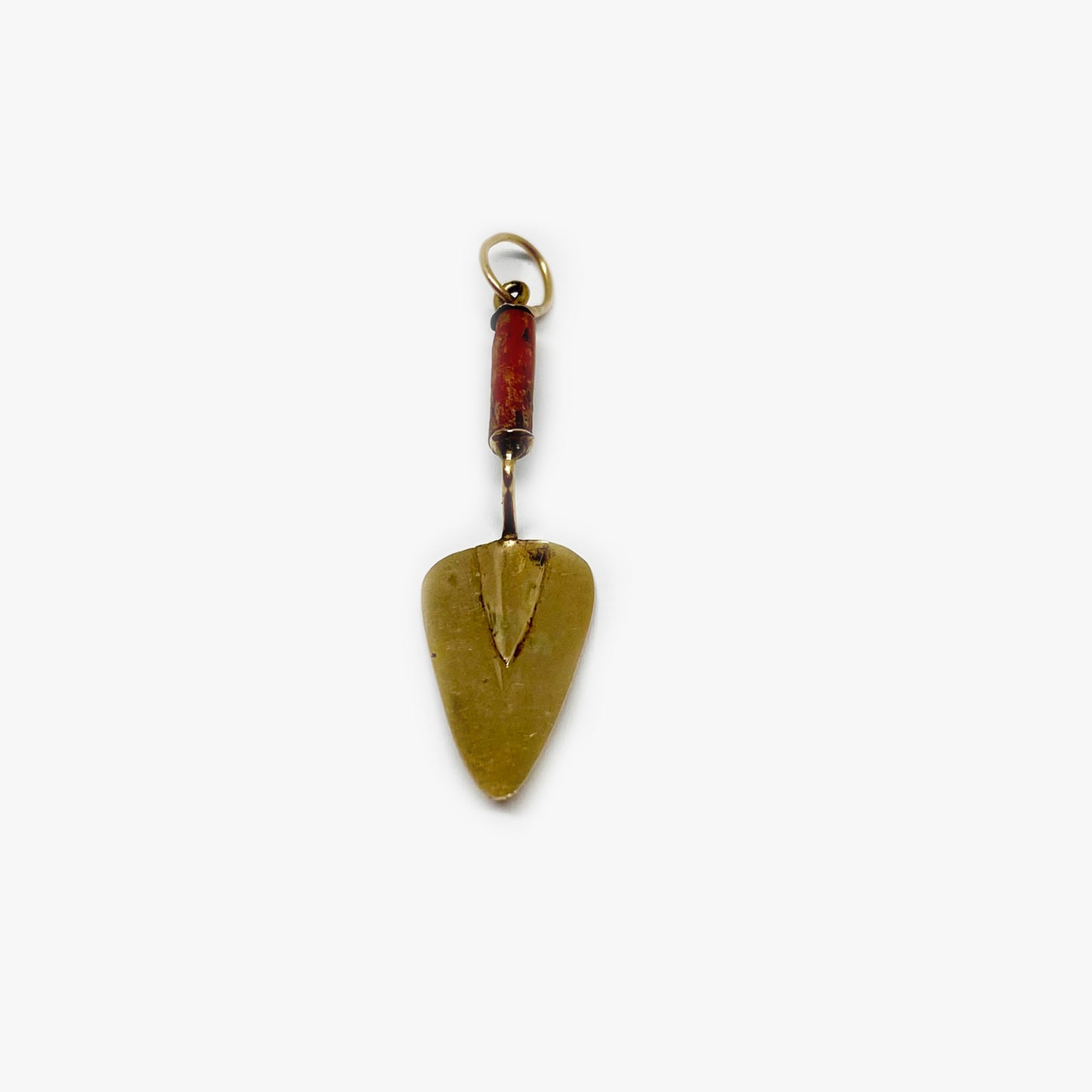 Vintage 14k Gold Trowel Pendant