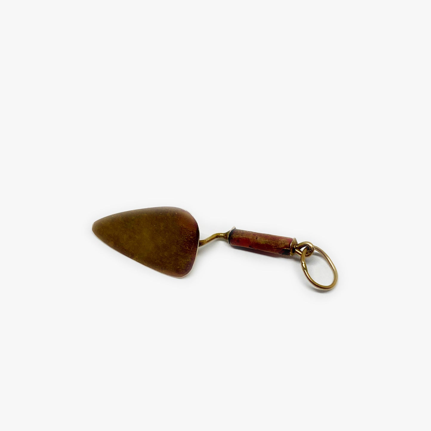 Vintage 14k Gold Trowel Pendant