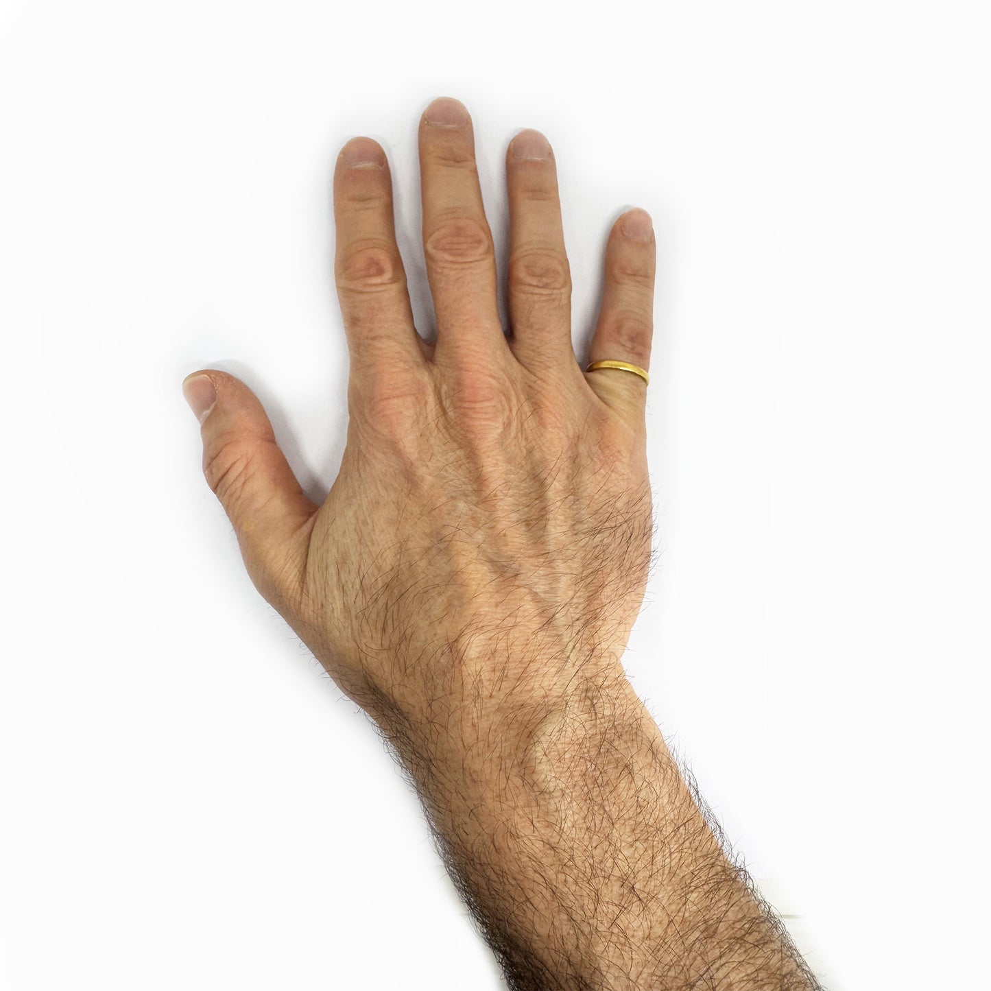 Vintage 22 ct Gold Engagement Ring, Solid 22k Gold Wedding Band, Birmingham Hallmarked, 'Lucky' Ring, Rare Gold Band