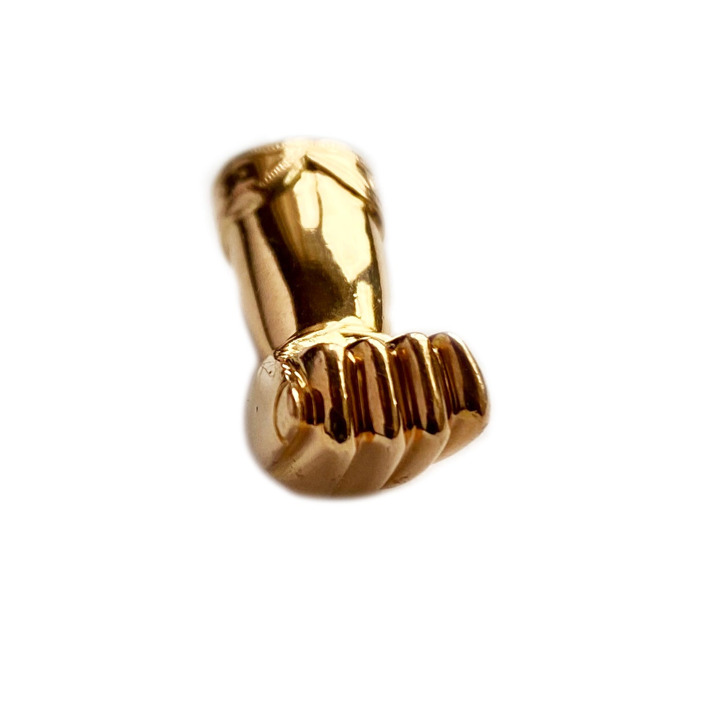 Vintage Solid 18k Gold Figa Charm