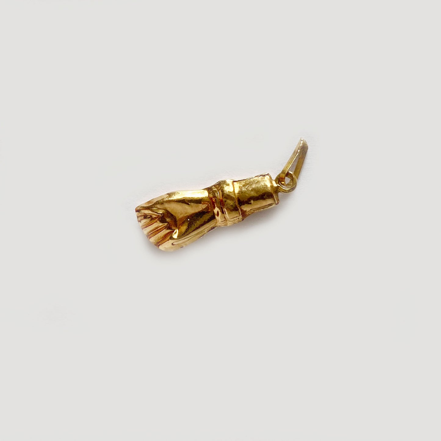 Antique 18k Gold Figa Charm 1920s