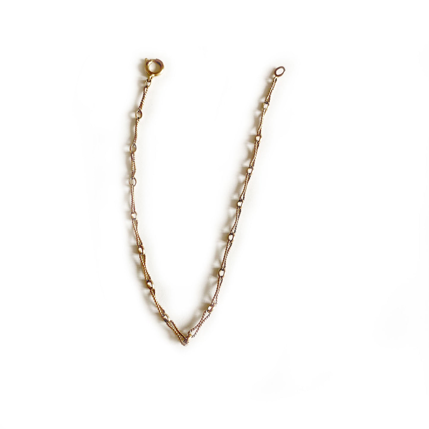Vintage 9k Gold Texture Bracelet