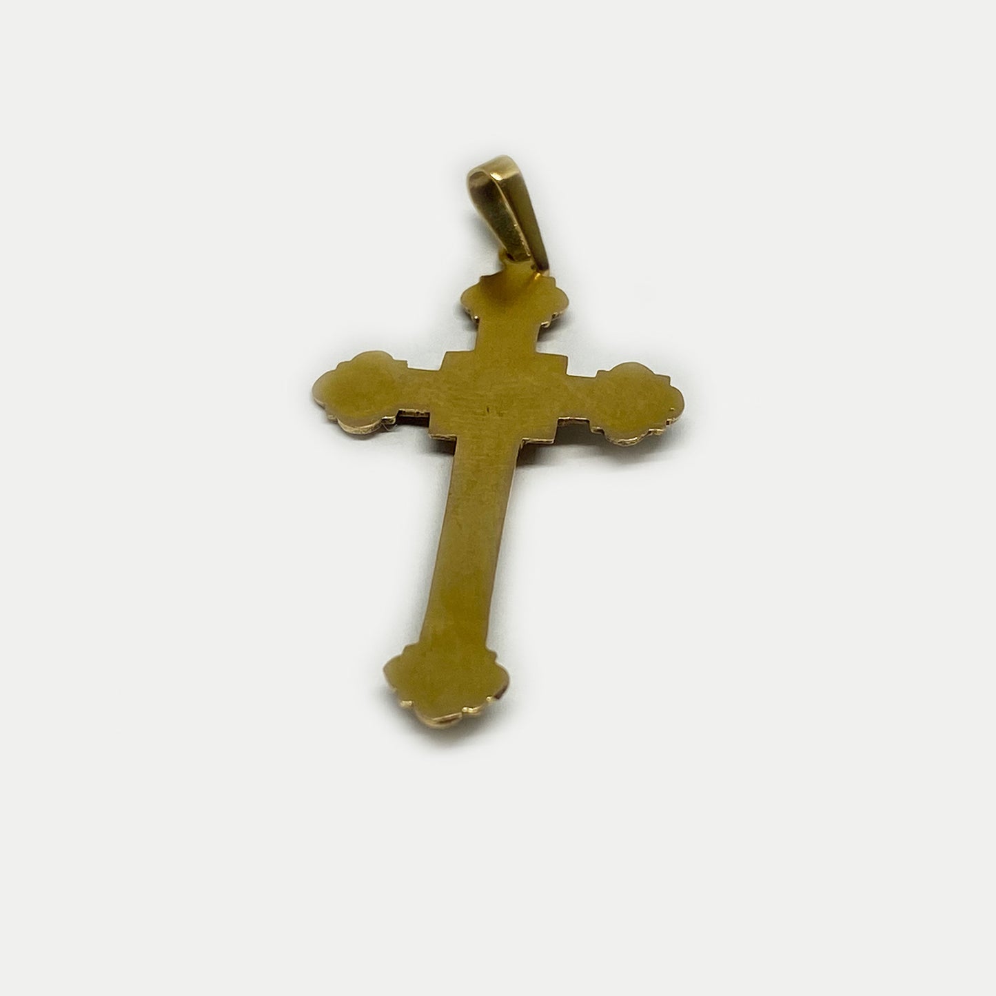 Vintage 18K Gold Religious Cross (1195)