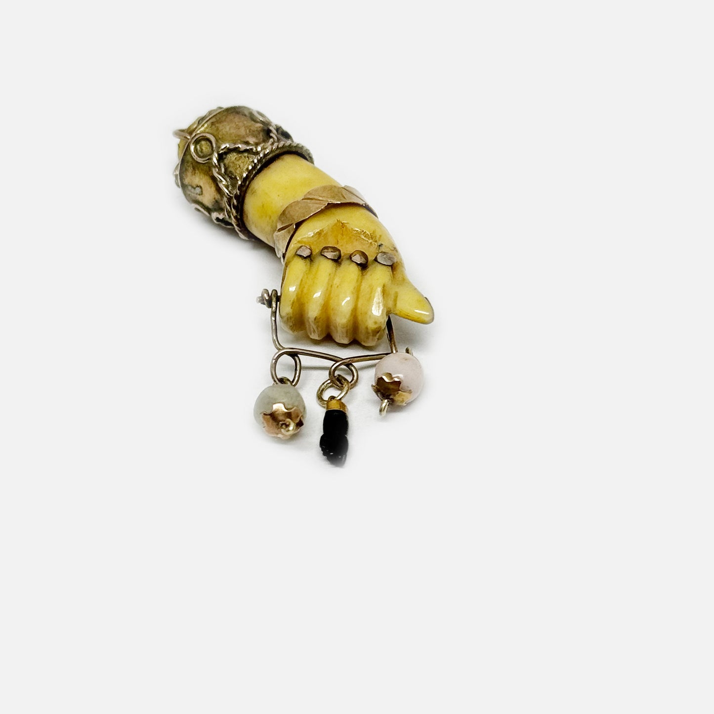 Vintage 9k Gold Figa, 1950s, Red Resin, Charms, Figa Charm, Mano Fico, Fist, Lucky Charm, Amulet, Talisman, Figa Pendant, Evil Eye