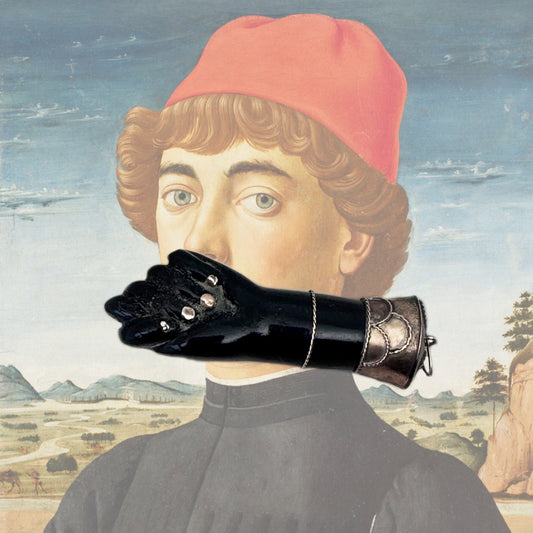 Vintage 9k Rose Gold Black Figa, 1940s Fist Talisman, Amulet, 9 ct Hand Pendant, Mano Fico, Figa Charm, Mano Figa, Evil eye